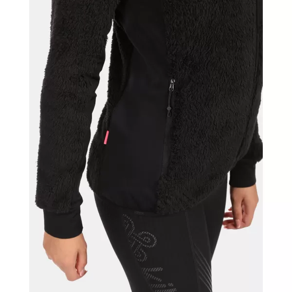  Dámská fleece mikina KILPI NORKA-W ZL0204KI ČERNÁ 