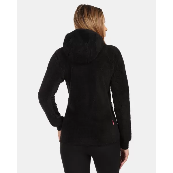  Dámská fleece mikina KILPI NORKA-W ZL0204KI ČERNÁ 