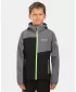 Dětská softshellová bunda KILPI RAVIO-J ZJ0105KI ČERNÁ