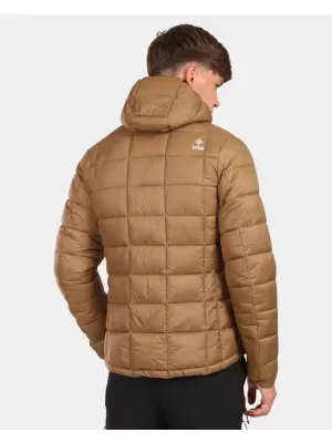 Pánská bunda KILPI REBEKI-M ZM0122KI HNĚDÁ