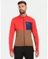 Pánská fleece mikina KILPI ERIN-M ZM0206KI HNĚDÁ