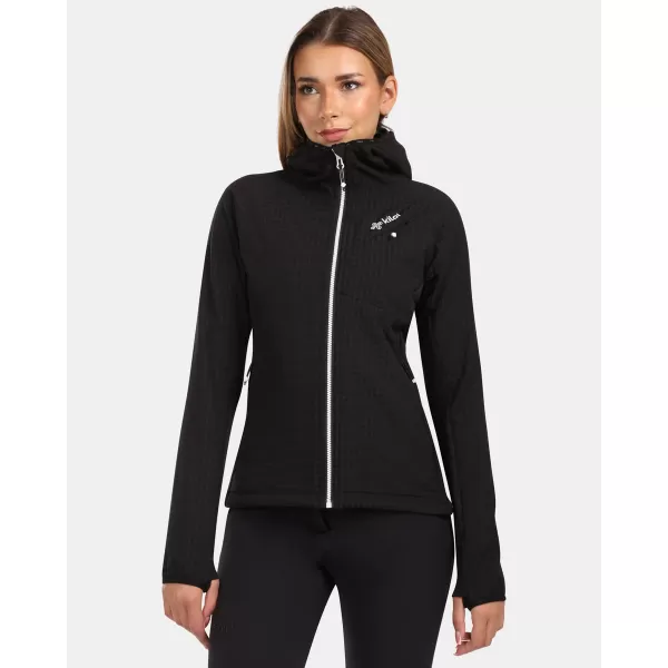  Dámská fleece mikina KILPI FRENSIS-W ZL0203KI ČERNÁ 