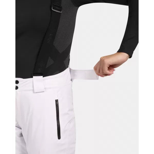  Dámské lyžařské kalhoty KILPI EURINA-W ZL0403KI BÍLÁ 