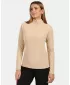 Dámská fleece mikina KILPI ALMERI-W ZL0211KI BÉŽOVÁ