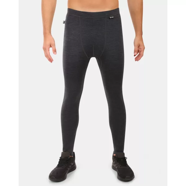  Pánské termo kalhoty KILPI MAVORA BOTTOM-M ZM0505KI ČERNÁ 
