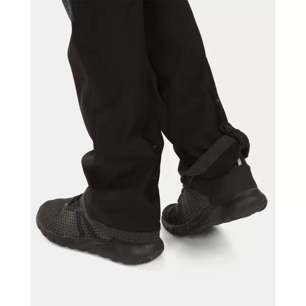  Dětské softshellové kalhoty KILPI RIZO-J ZJ0404KI ČERNÁ 
