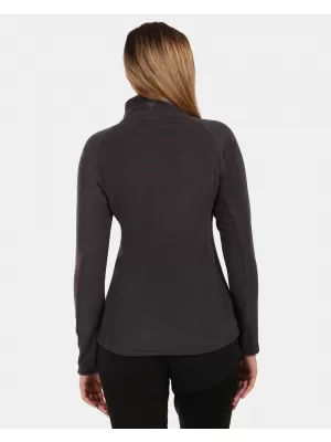 Dámská fleece mikina KILPI ALMERI-W ZL0211KI ČERNÁ