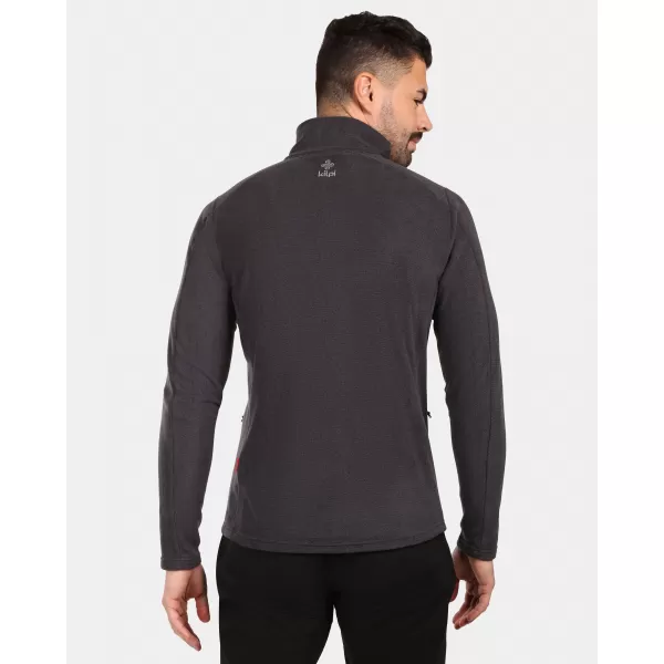  Pánská fleece mikina KILPI GLAMER-M ZM0208KI ČERNÁ 