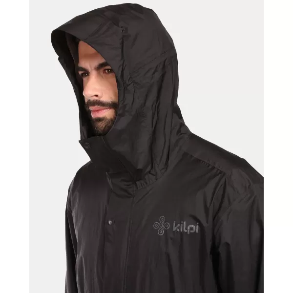  Pánská pláštěnka KILPI TEAM RAINCOAT-U ZU0105KI ČERNÁ 