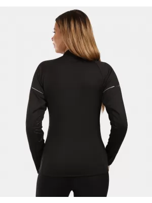 Dámská fleece mikina KILPI JUNIE-W ZL0207KI ČERNÁ