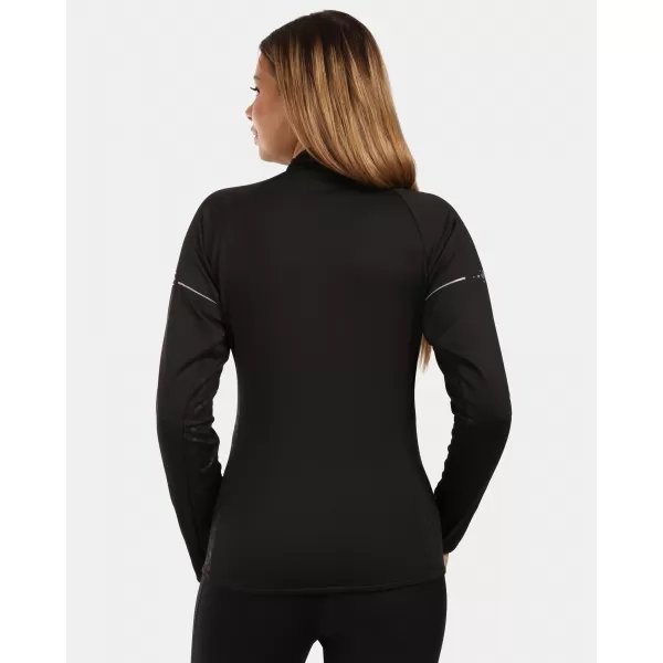  Dámská fleece mikina KILPI JUNIE-W ZL0207KI ČERNÁ 