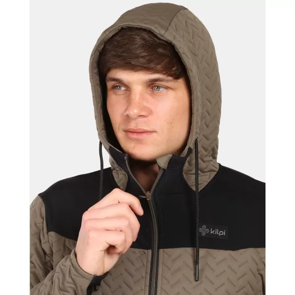  Pánská fleece mikina KILPI NEVIA-M ZM0215KI ZELENÁ 