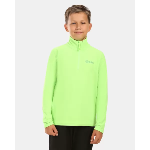  Dětská fleece mikina KILPI ALMERI-J ZJ0204KI ZELENÁ 