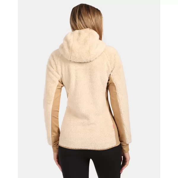  Dámská fleece mikina KILPI NORKA-W ZL0204KI BÉŽOVÁ 