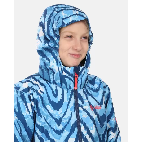  Dívčí lyžařská bunda KILPI SAMARA-JG ZJ0112KI TMAVĚ MODRÁ 