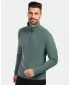Pánská fleece mikina KILPI ALMERI-M ZM0209KI ZELENÁ