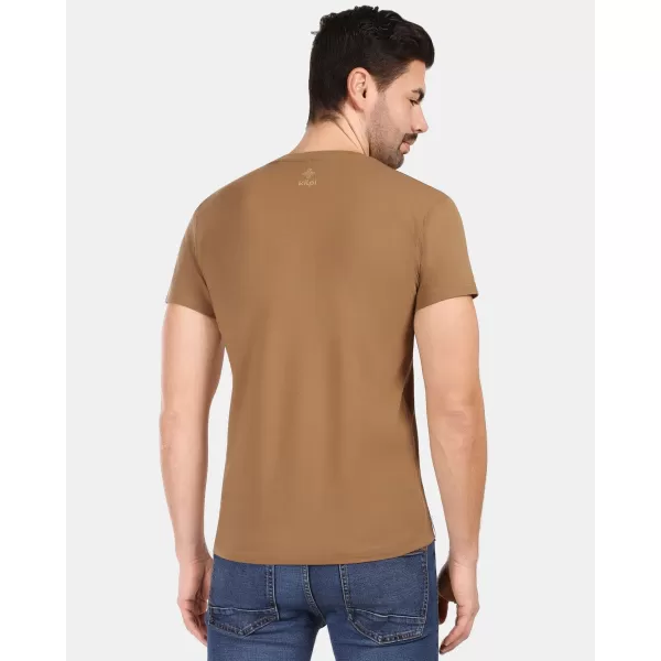  Pánské triko KILPI SPACER-M ZM0305KI HNĚDÁ 