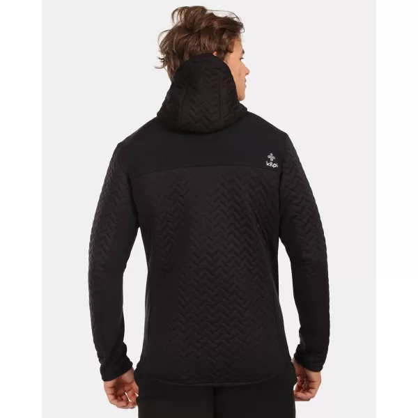  Pánská fleece mikina KILPI NEVIA-M ZM0215KI ČERNÁ 