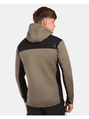 Pánská fleece mikina KILPI NEVIA-M ZM0215KI ZELENÁ