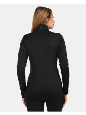 Dámská fleece mikina KILPI SIREN-W ZL0205KI ČERNÁ