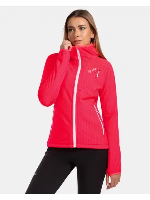 Dámská fleece mikina KILPI FRENSIS-W ZL0203KI RŮŽOVÁ