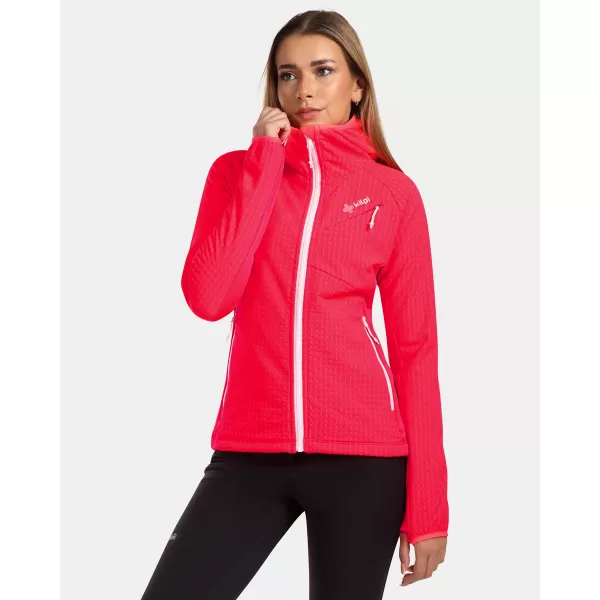  Dámská fleece mikina KILPI FRENSIS-W ZL0203KI RŮŽOVÁ 