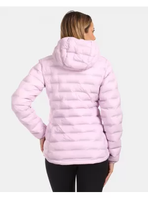 Dámská bunda KILPI ALBA-W ZL0113KI SVĚTLE RŮŽOVÁ