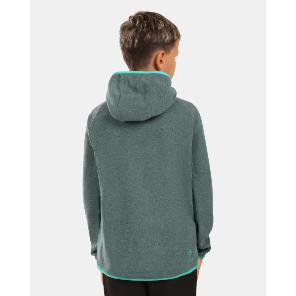  Chlapecké fleece mikina KILPI FLOND-JB ZJ0202KI ZELENÁ 