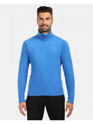 Pánská fleece mikina KILPI GLAMER-M ZM0208KI MODRÁ