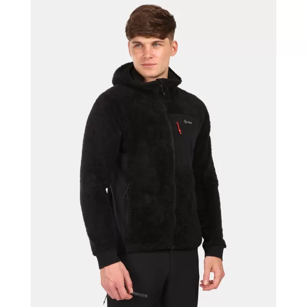  Pánská fleece mikina KILPI NORKA-M ZM0204KI ČERNÁ 