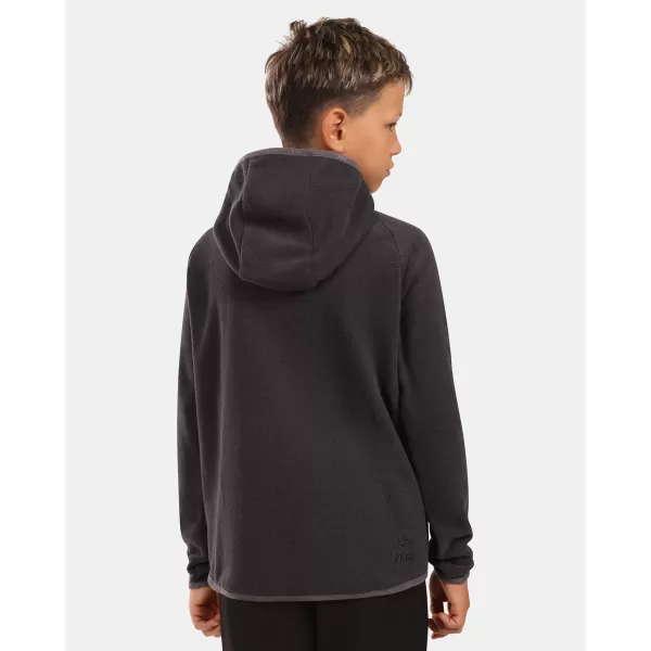  Chlapecké fleece mikina KILPI FLOND-JB ZJ0202KI ČERNÁ 