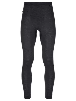 Pánské termo kalhoty KILPI MAVORA BOTTOM-M ZM0505KI ČERNÁ