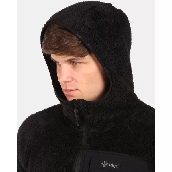  Pánská fleece mikina KILPI NORKA-M ZM0204KI ČERNÁ 