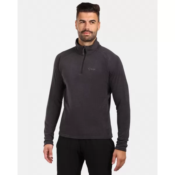  Pánská fleece mikina KILPI ALMERI-M ZM0209KI ČERNÁ 