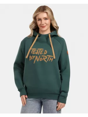 Dámská mikina KILPI NEA-W ZL0215KI TMAVĚ ZELENÁ
