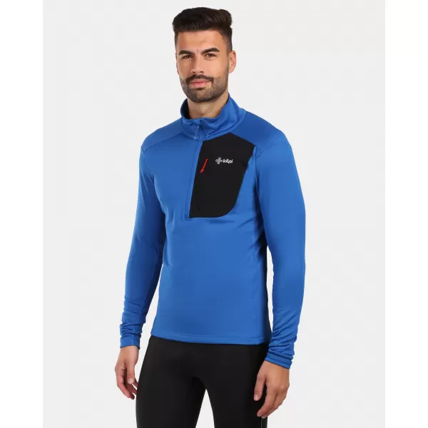  Pánská fleece mikina KILPI VIGO-M ZM0207KI TMAVĚ MODRÁ 