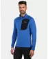 Pánská fleece mikina KILPI VIGO-M ZM0207KI TMAVĚ MODRÁ