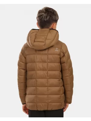 Chlapecké bunda KILPI REBEKI-JB ZJ0103KI HNĚDÁ