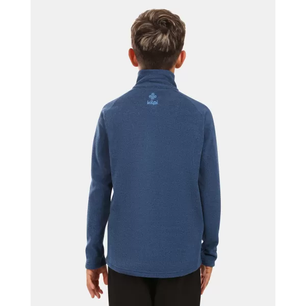  Dětská fleece mikina KILPI ALMERI-J ZJ0204KI TMAVĚ MODRÁ 