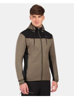 Pánská fleece mikina KILPI NEVIA-M ZM0215KI ZELENÁ