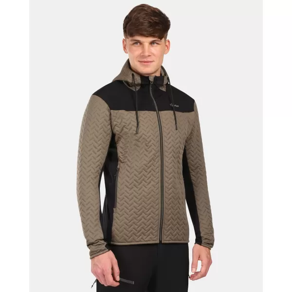  Pánská fleece mikina KILPI NEVIA-M ZM0215KI ZELENÁ 