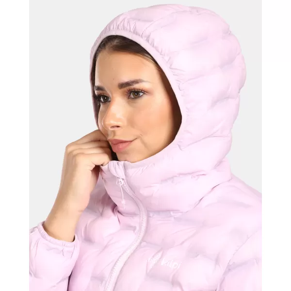  Dámská bunda KILPI ALBA-W ZL0113KI SVĚTLE RŮŽOVÁ 