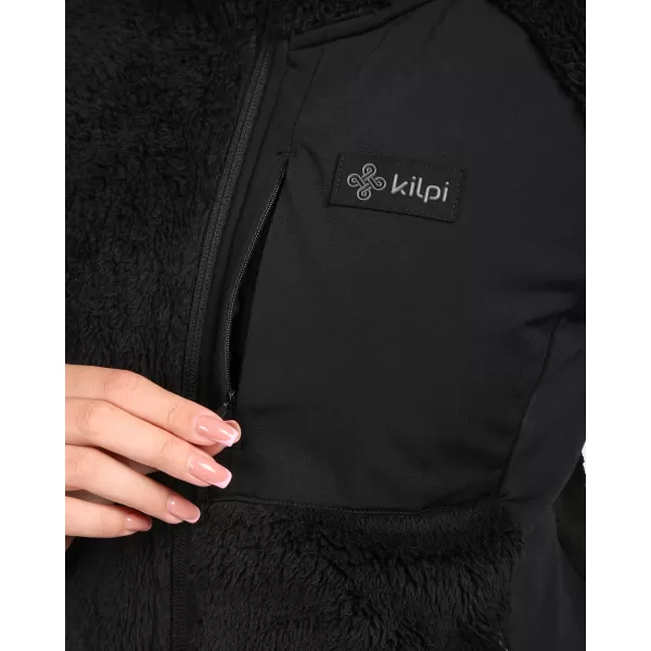  Dámská fleece mikina KILPI NORKA-W ZL0204KI ČERNÁ 