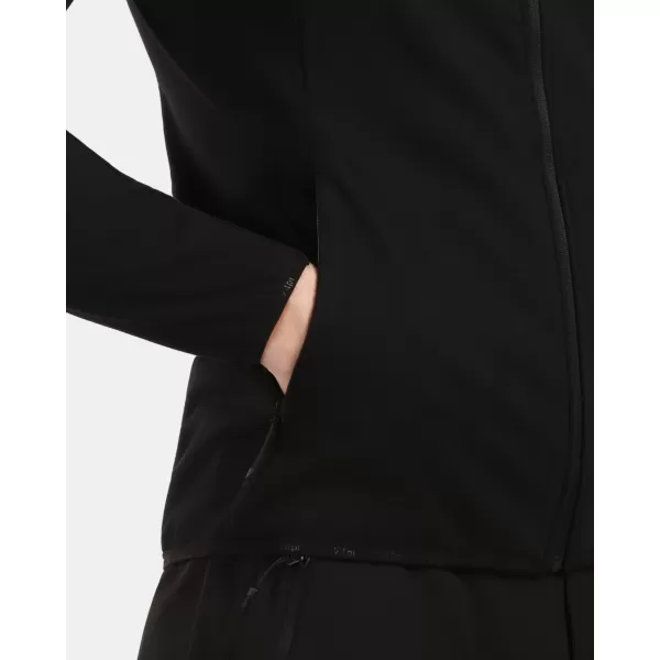  Pánská fleece mikina KILPI NASHVILLE-M 1M0201KI ČERNÁ 