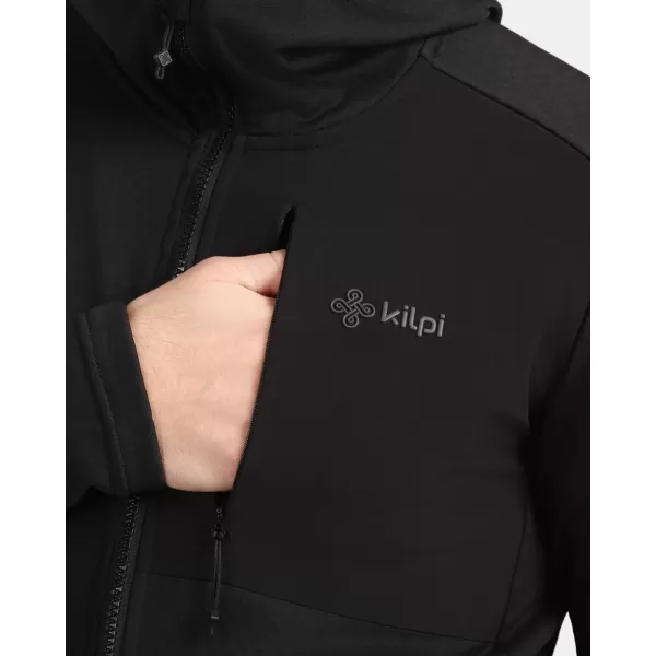  Pánská fleece mikina KILPI SEVELEN-M 1M0202KI ČERNÁ 