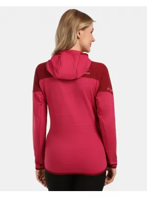 Dámská fleece mikina KILPI MEMPHIS-W 1L0201KI RŮŽOVÁ