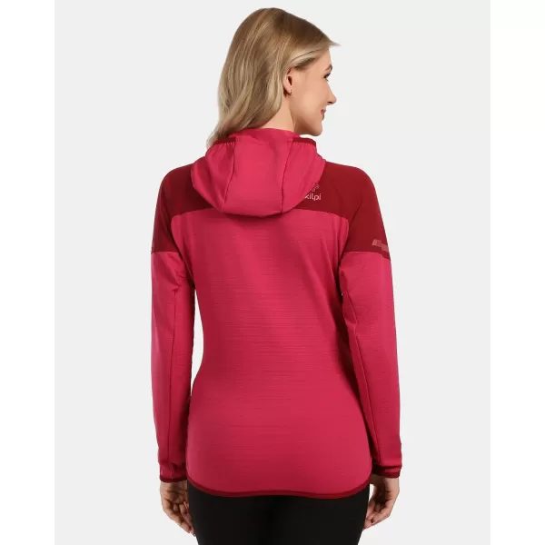  Dámská fleece mikina KILPI MEMPHIS-W 1L0201KI RŮŽOVÁ 