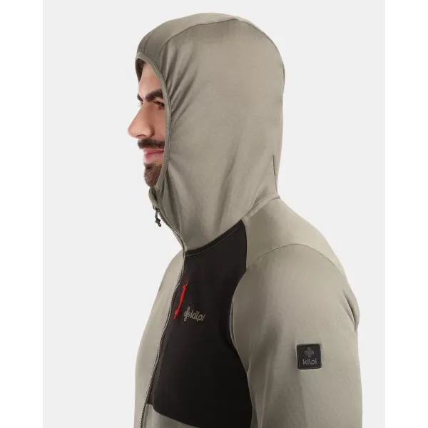  Pánská fleece mikina KILPI SEVELEN-M 1M0202KI ZELENÁ 