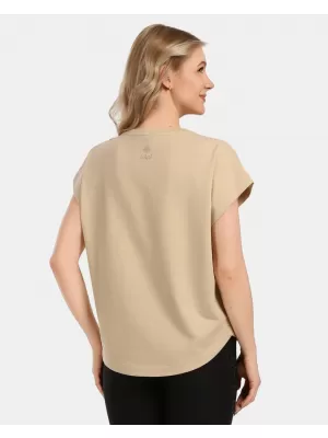 Dámské triko KILPI NELLIM-W 1L0351KI BÉŽOVÁ