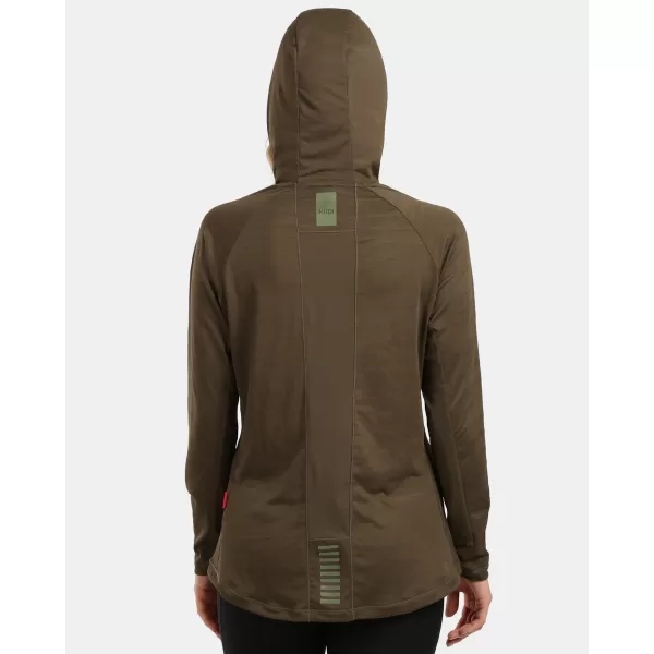  Dámské funkční triko KILPI AILEEN-W 1L0309KI KHAKI 